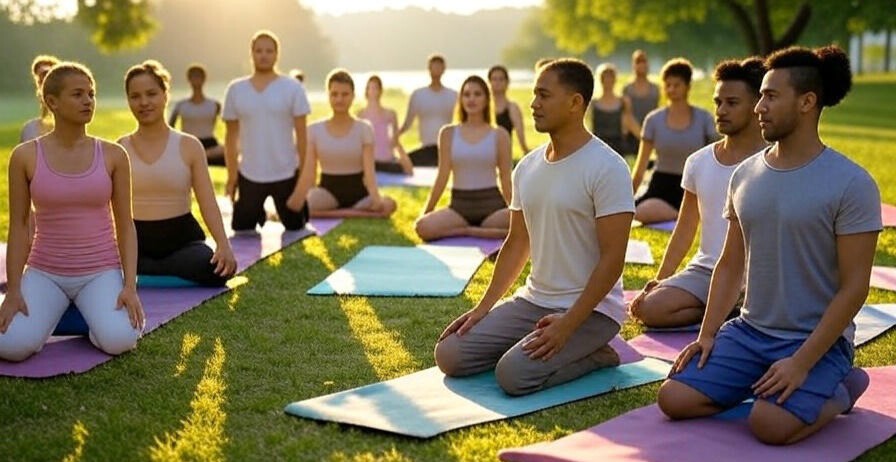 how to start practicing yoga at home