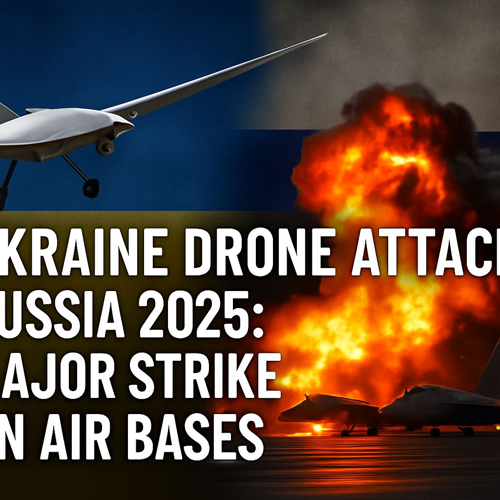 Ukraine Drone Attack Russia 2025