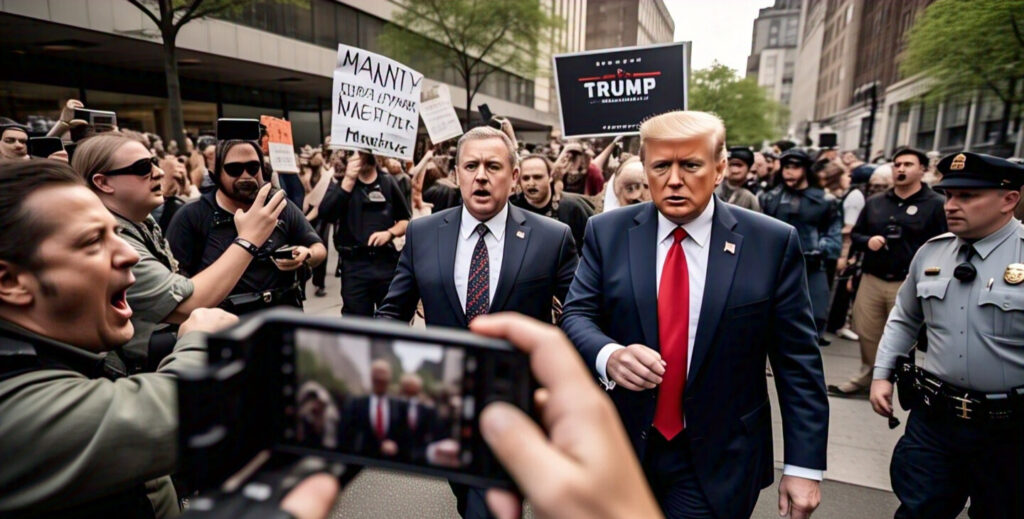 Trump news Secret Service handcuffs senator during protest Trump news Secret Service handcuffs senator during protest